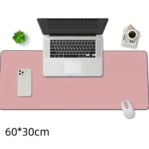 1 Pcs Large Size 60*30mm Office Desk Protector Mat PU Leather
