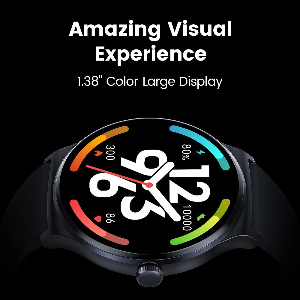 HAYLOU Solar Lite Smart Watch 1.38" Display Bluetooth 5.3 100+ Watch