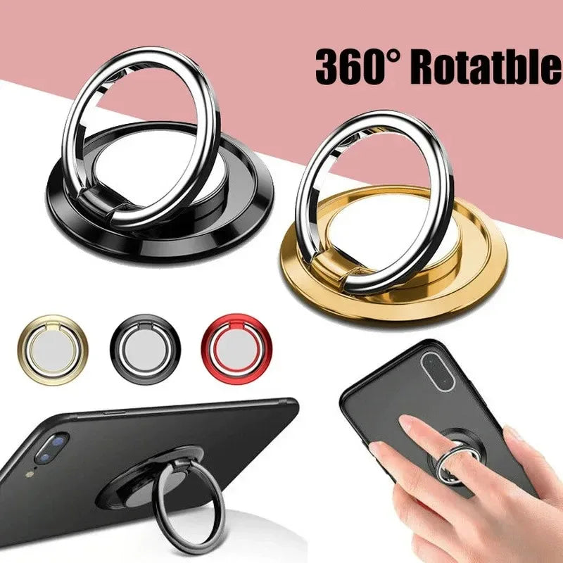 Finger Ring Holder Stand Grip 360 Rotating For Mobile Phone Car