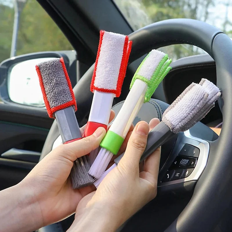 1PCS Double Headed Brush for Dust Removal Cleaning and Wiping of Air