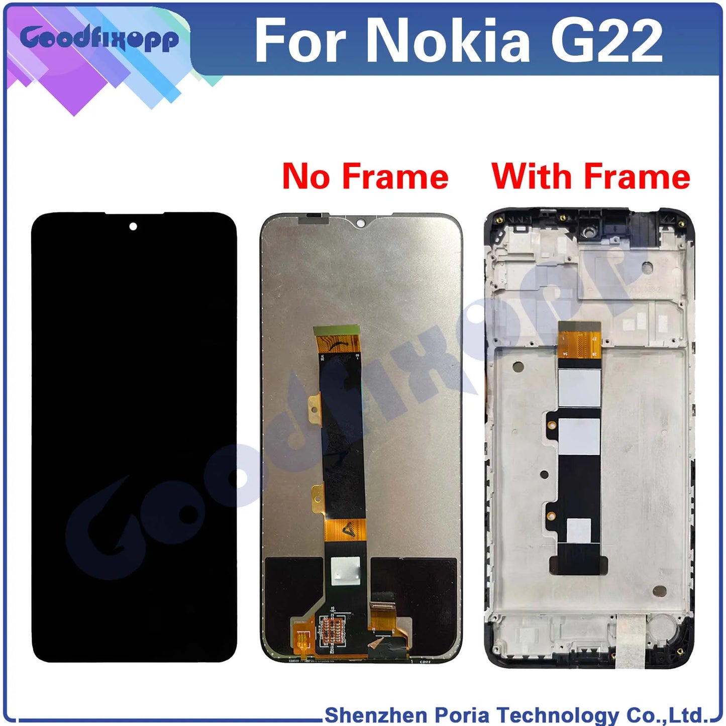 For Nokia G22 LCD Display Touch Screen Digitizer Assembly Repair Parts