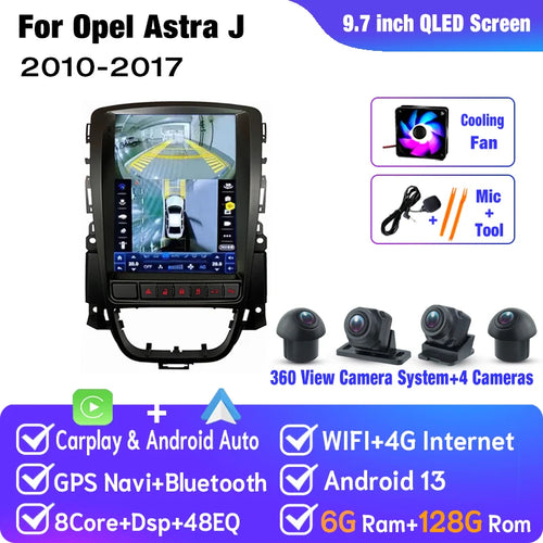 Car Radio Android for Opel Astra J Vauxhall Buick Verano Holden