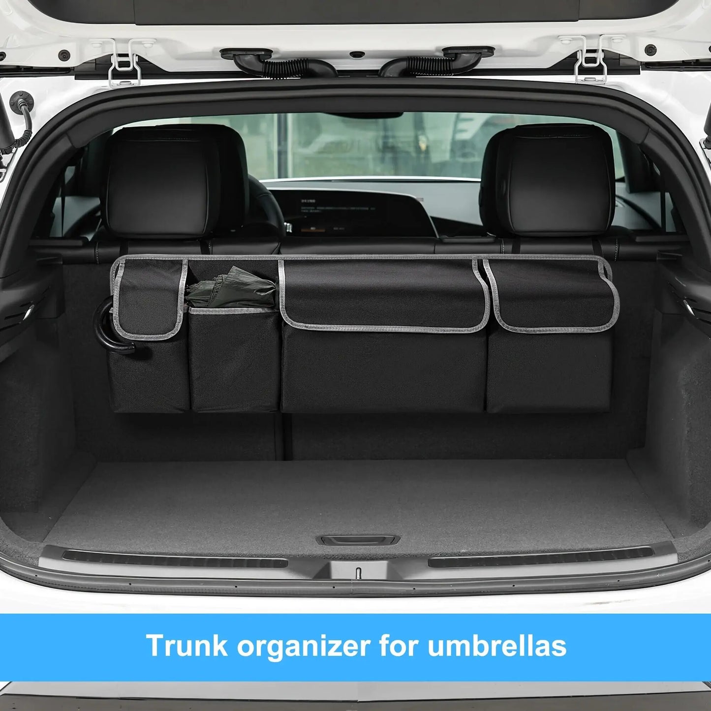 Car Trunk Organizer Backseat Storage Bag High Capacity Multi-use