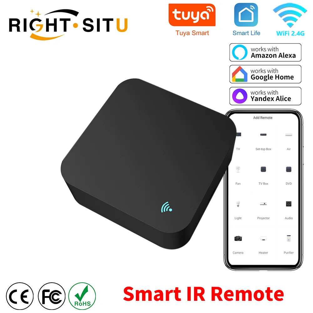 Tuya Smart IR Remote Control Smart Life for Smart Home Automation
