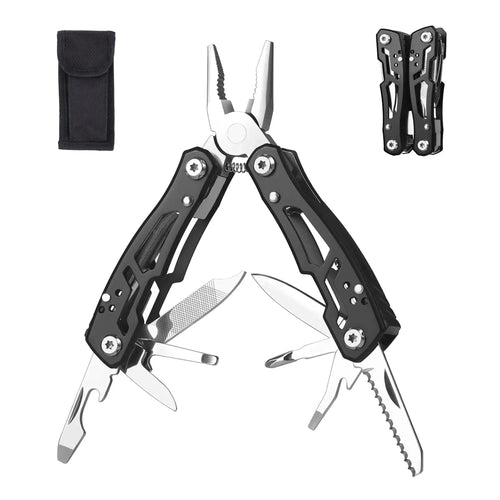 14 in 1 multifunctional outdoor folding pliers convenient wilderness