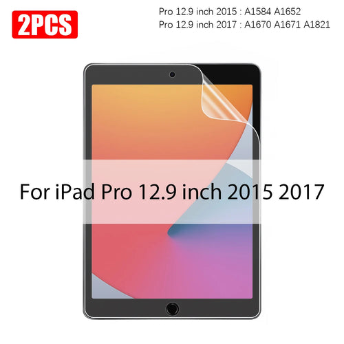 2PCS Paper Film Like For Ipad 10th Pro 13 11 M4 12.9 2024 Screen
