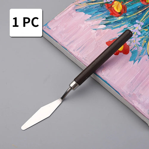 1/3/5/7Pcs/Set Stainless Steel Oil Painting Knife Artist Spatula Art