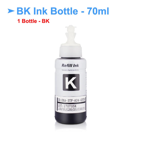 664 673 T673 Refill Dye Ink For Epson Eco Tank L805 L850 L810 L800