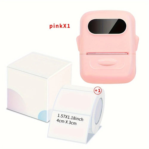 Mini Portable Wireless Label Printer - Wireless Function, Thermal