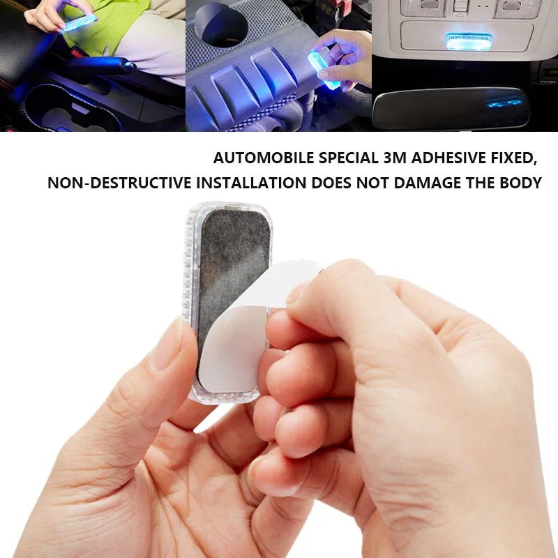 Mini Car Lighting LED Light Wireless Touch Light Interior Sensor