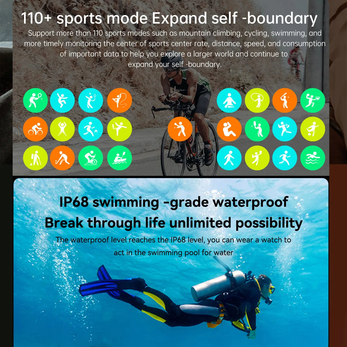 Military Smart Watch Men GPS Tracker Bluetooth Call Fitness Waterproof