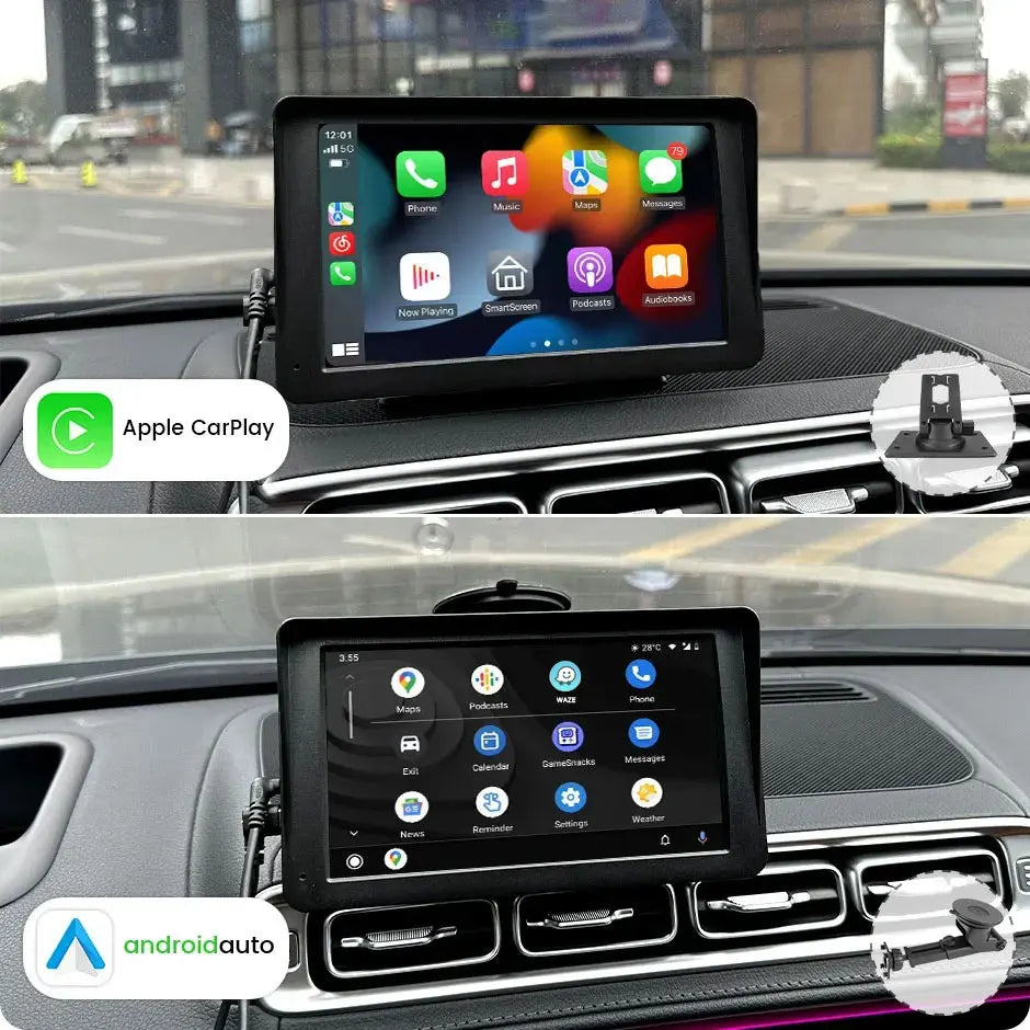 GreenYi 7 Inch Touch Screen WiFi Wireless Apple Carplay and