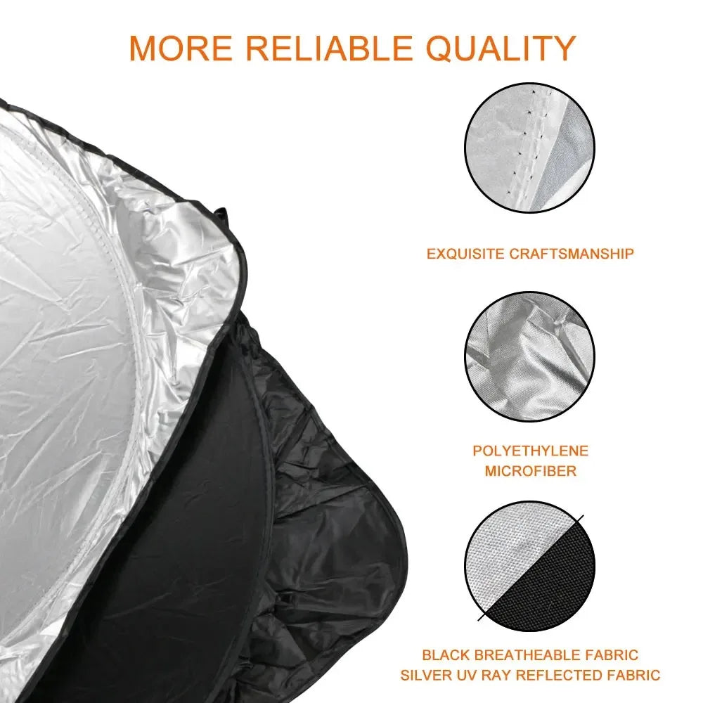 UV Protection Umbrella for Car Glass Car Sunshade Summer Car