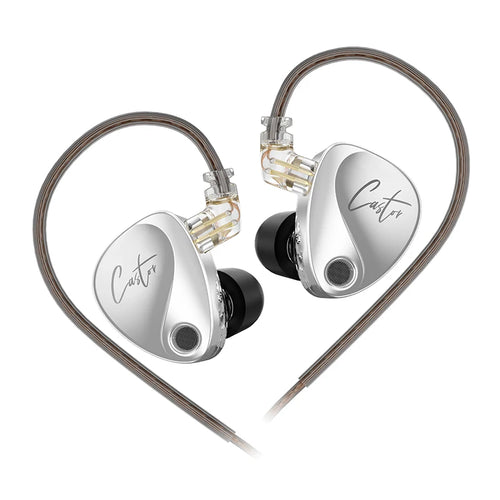 KZ Castor in Ear HiFi Earphone 2DD Dynamic High-end Tunable Earphones