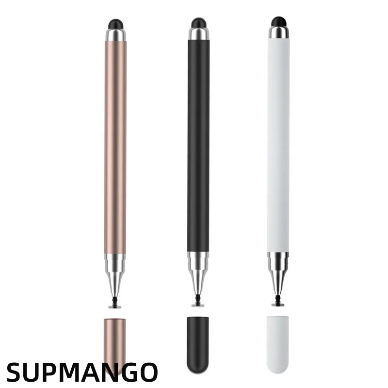 Two-In-One Capacitive Pen Suitable For All Mobile Phones And Tablets