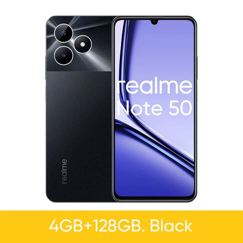 realme Note 50 Mobile Phone 6.74" 90Hz Realistic Screen 13MP AI Camera