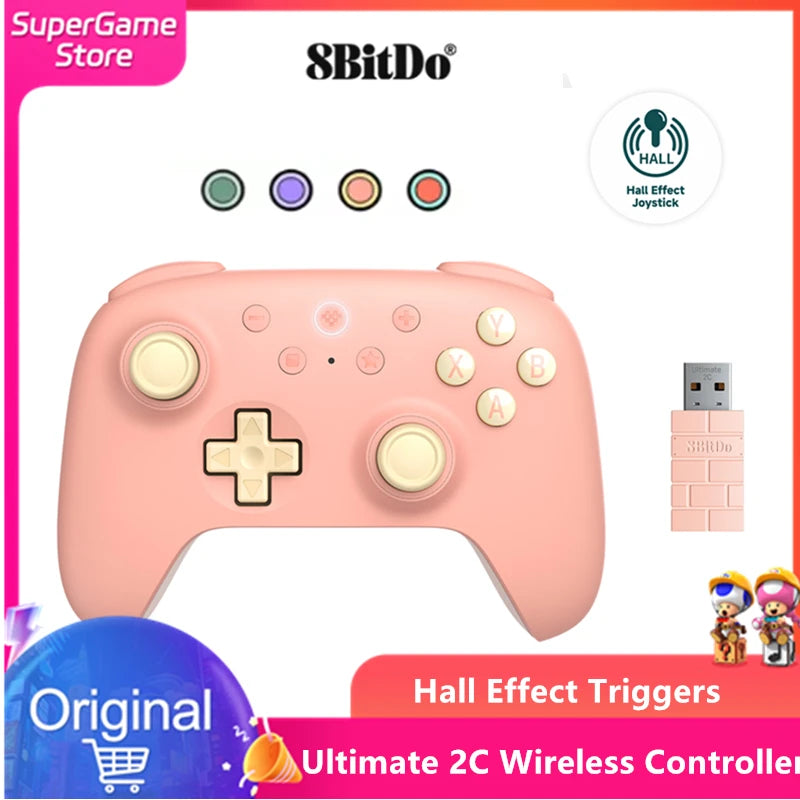8BitDo New Ultimate 2C Wireless Gaming Controller For PC Windows 10/11