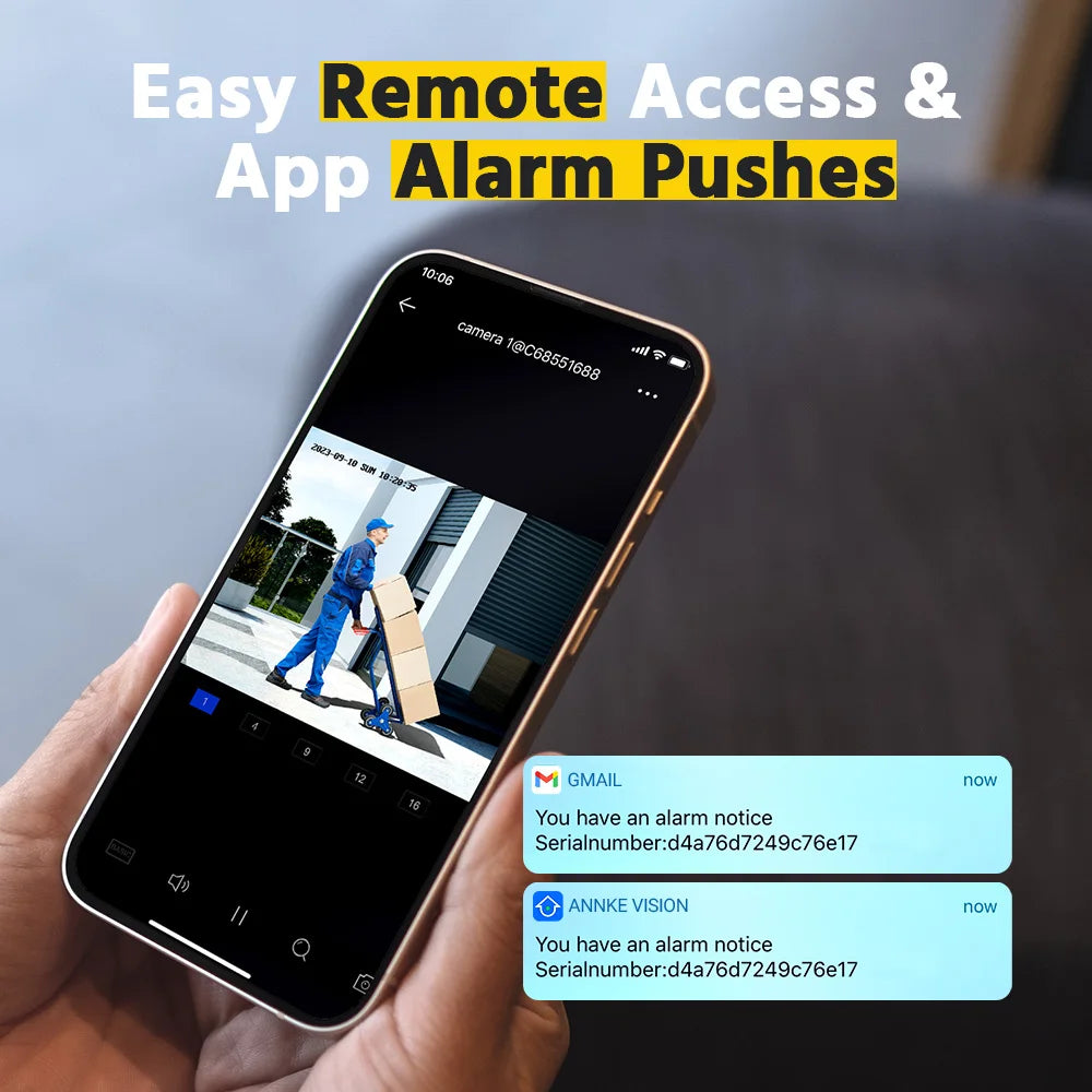 ANNKE Smart Home 180° 8MP DUO POE Dual Lens Wide View Outdoor Video