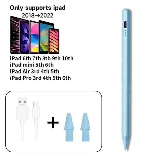 For Apple Pencil 2 iPad Pen Palm Rejection Stylus for iPad Pro Mini 6