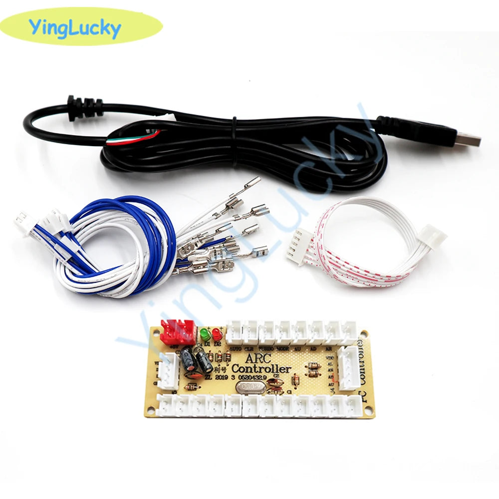 30 Pcs Zero Delay Encoder Arcade Joystick DIY Kit USB Encoder TO PC