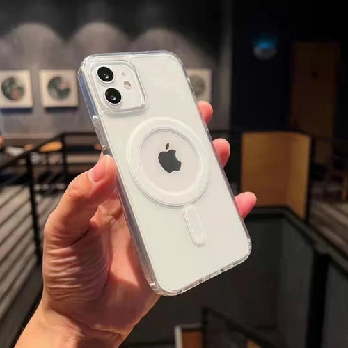 Hard Crystal Original Magnectic Case For iPhone 13 12 11 14 15 16Pro