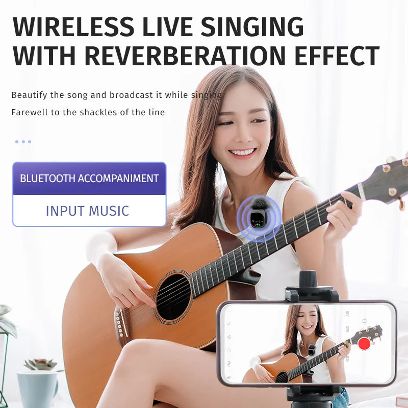 JOCEEY Bluetooth microphone for android iPhone iPad, Professional