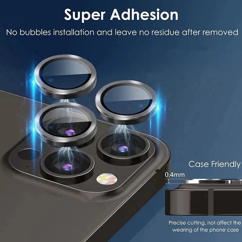 3-2PCS Camera Lens Protector For iPhone 16 Pro Max 16Pro 16Plus  Metal