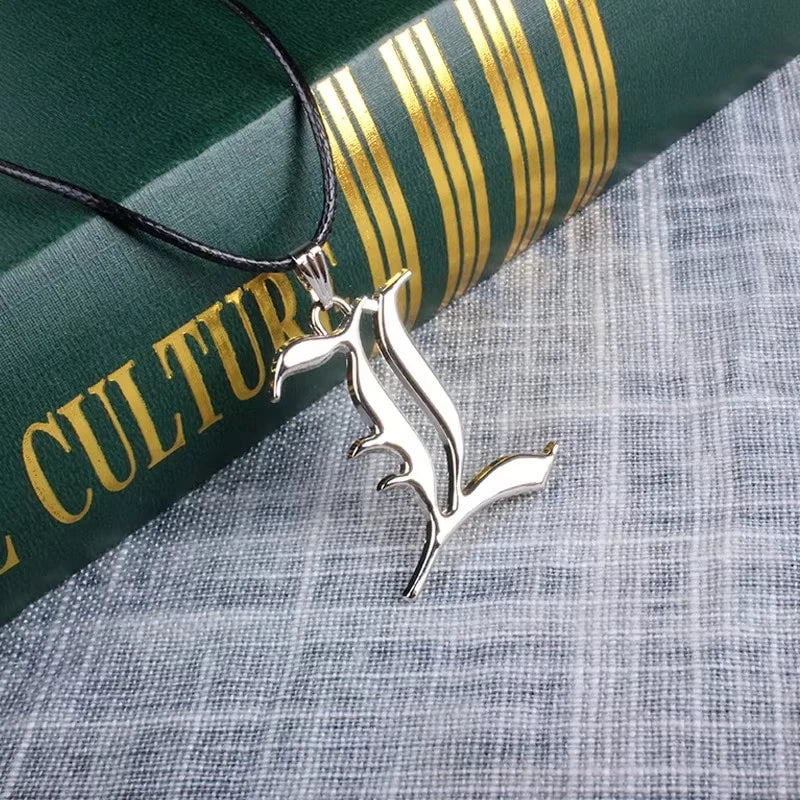 Hot Notebook A5 Anime Notebook Set Leather Journal And Necklace