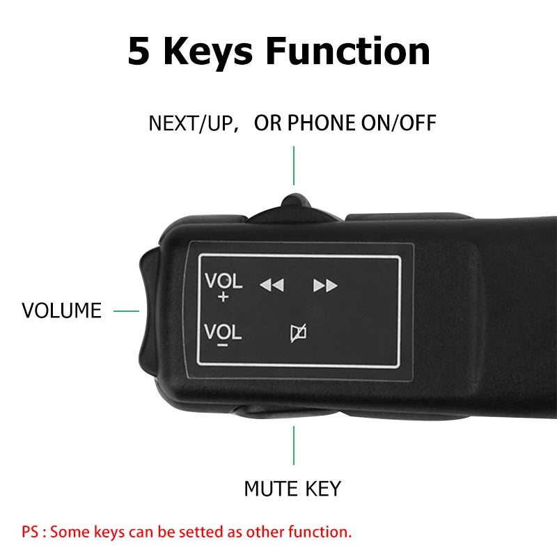 Universal Car Steering Wheel Buttons Multi-functional Remote
