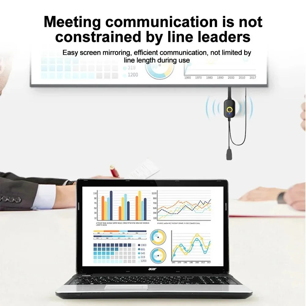 4K TV Stick HDMI-Compatible Video Receiver Screen Mirroring Wireless