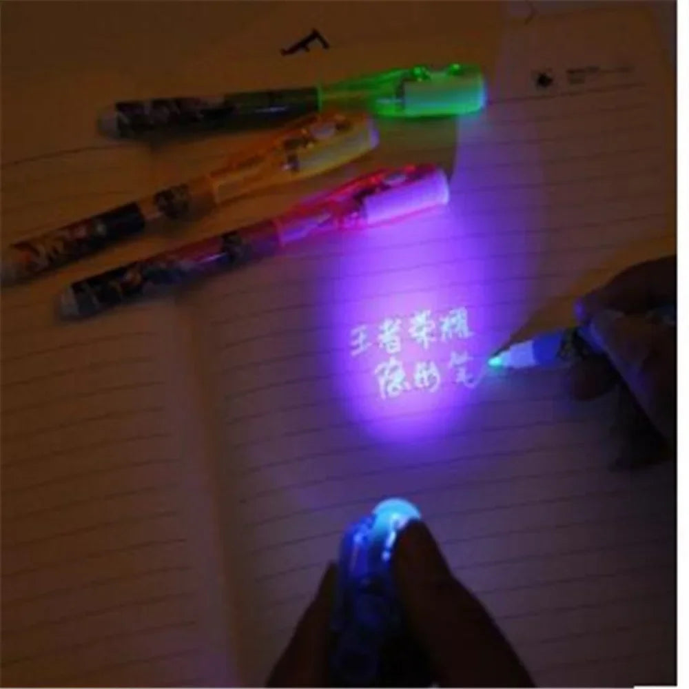STONEGO Multi-functional Invisible Word Uv Magic Pen Advertisement