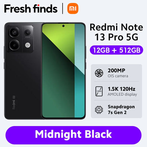 [World Premiere] Xiaomi Redmi Note 13 Pro 5G Smartphone Snapdragon 7s
