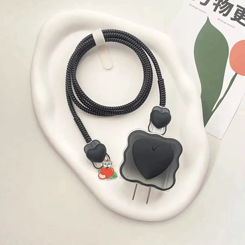 Charger Protector Cable Organiser for iPhone 14 13 Pro Max 18W 20W 3D