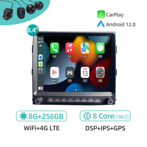 Qualcomm Car Radio For Porsche Cayenne 2011-2017 Android 12 CarPlay