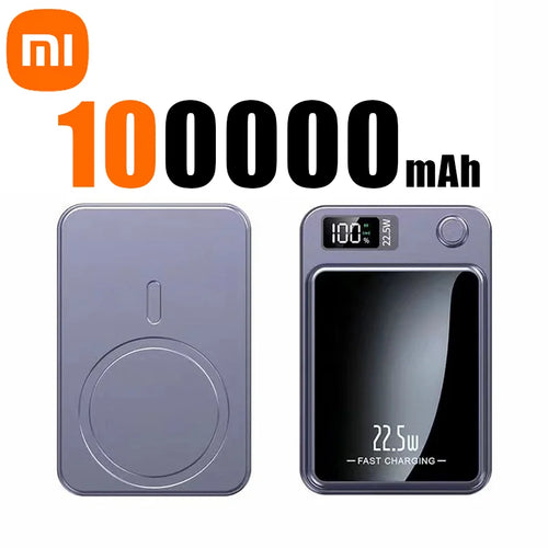 Xiaomi 100000mAh Capacity Power Bank Magnetic Wireless 22.5W Ultra