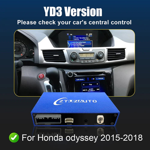 Car Ai Box Wireless Apple Carplay Android Auto For Acura YD3 MDX RDX