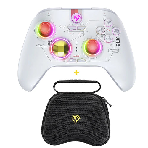 EasySMX X15 RGB Wireless Gamepad, Bluetooth Gaming Controller