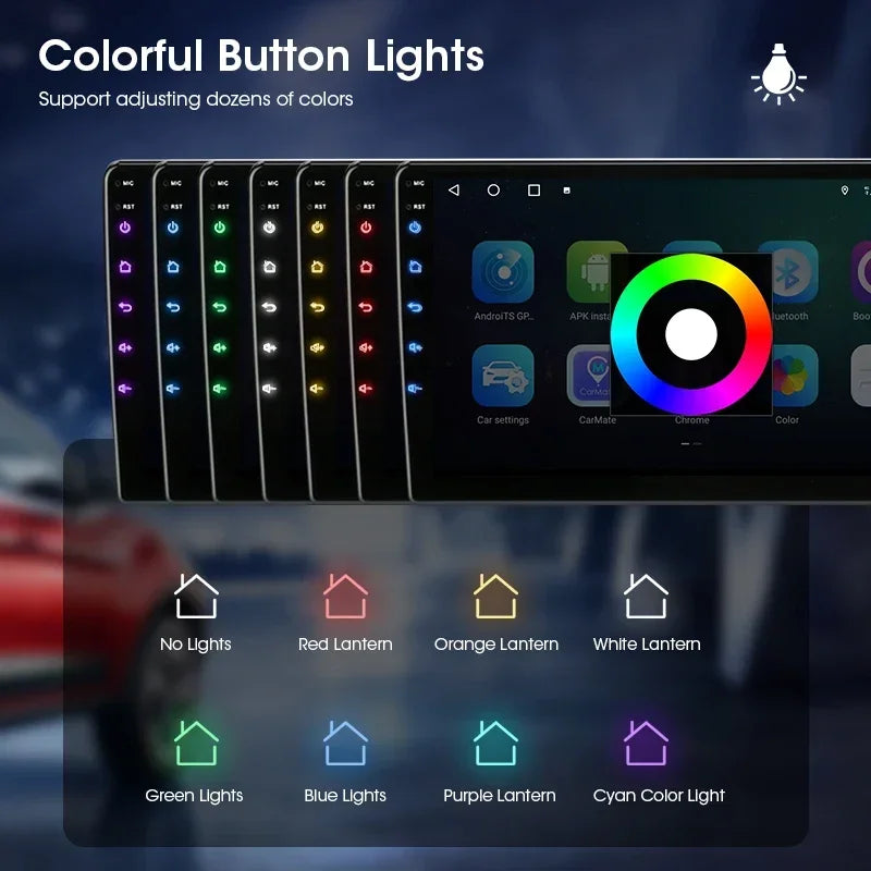 Android 12 Car Radio Qualcomm SM6125 For Toyota Corolla E120 2000 -