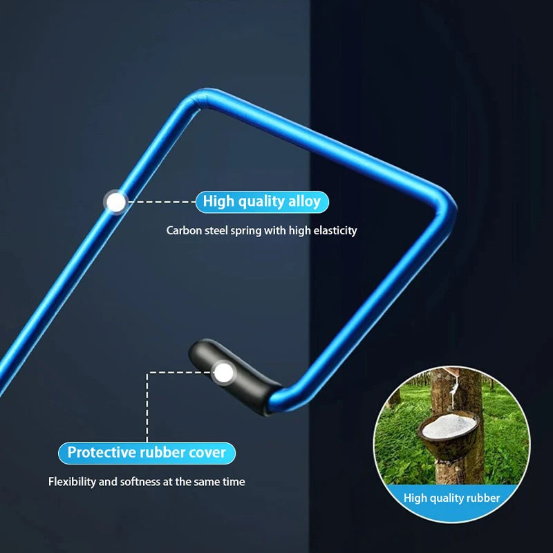 SEAMETAL 2Pcs Windshield Wiper Booster Spring Universal Wiper Fastener