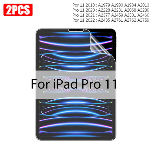 2PCS Paper Film Like For Ipad 10th Pro 13 11 M4 12.9 2024 Screen