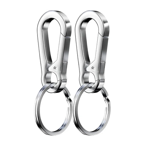 1/5PCS Metal Gourd Buckle Keychain Climbing Hook Car Keychain Strong