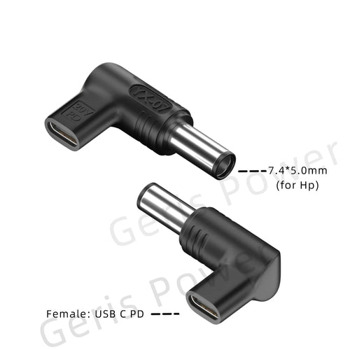 PD 100W Type C to Universal Laptop Charger Converter for Asus Lenovo