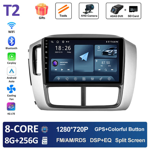 Android Smart System for Honda Pilot 1 2005 2006 - 2008 Navigation GPS