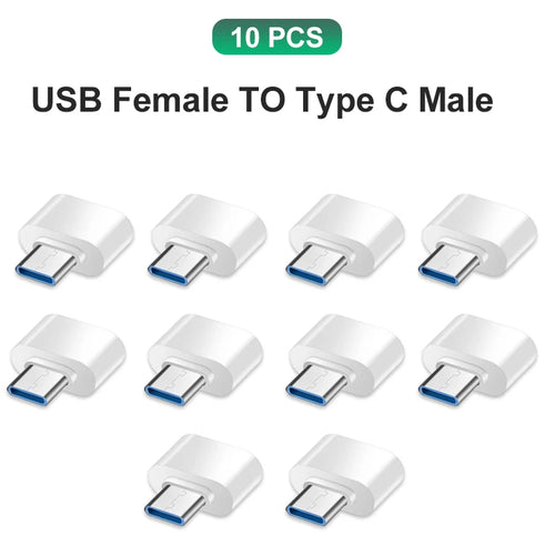 NNBILI Type C to USB Adapter 3.0 USB-C 3.1Male OTG A Female Data