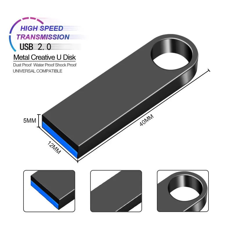 Clearance_USB Flash Drive High Speed 2.0 Flash Pendrive 64GB Cle USB