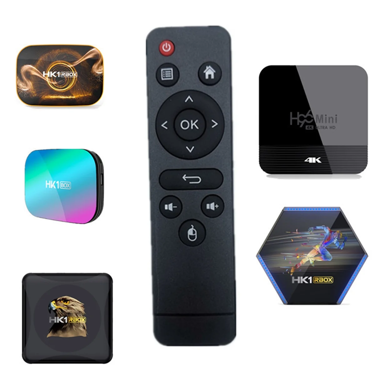 Remote Control for H96 MAX 331/ Max X3 /MINI V8/ MAX H616 Smart TV Box