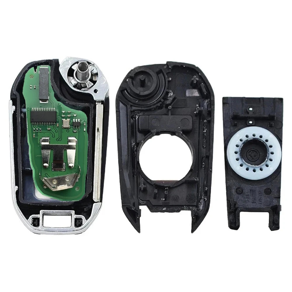 4A Chip For Peugeot 308 4008 Citroen C3 C5 C6 Flip Remote Folding Car