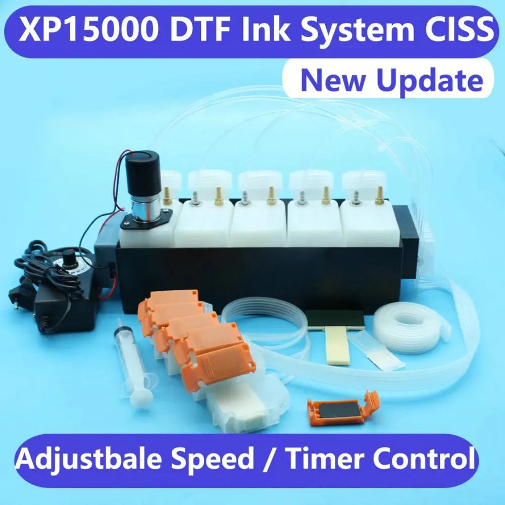 XP15000 DTF CISS For Epson Expression Photo HD XP-15000 White Ink Tank