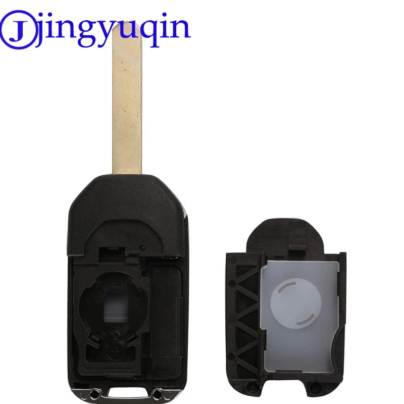 jingyuqin 2/3B Car Key Case For Honda Civic City Fit HR-V XR-V Folding