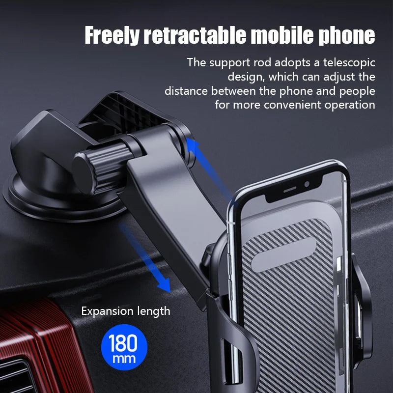 NEW Universal Sucker Car Phone Holder 360° Windshield Car Dashboard